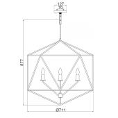 art deco modern nagymeretu racsos elegans csillar design vilagitas lampa konyha nappali homb alaku fekete lampak haloszoba formavivendi lakbernedezesi aruhaz budapest meret.jpg